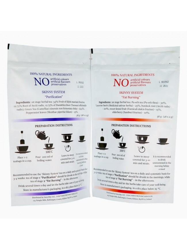 Buy "Skinny System" Tea and protect yourself from bacteria! 